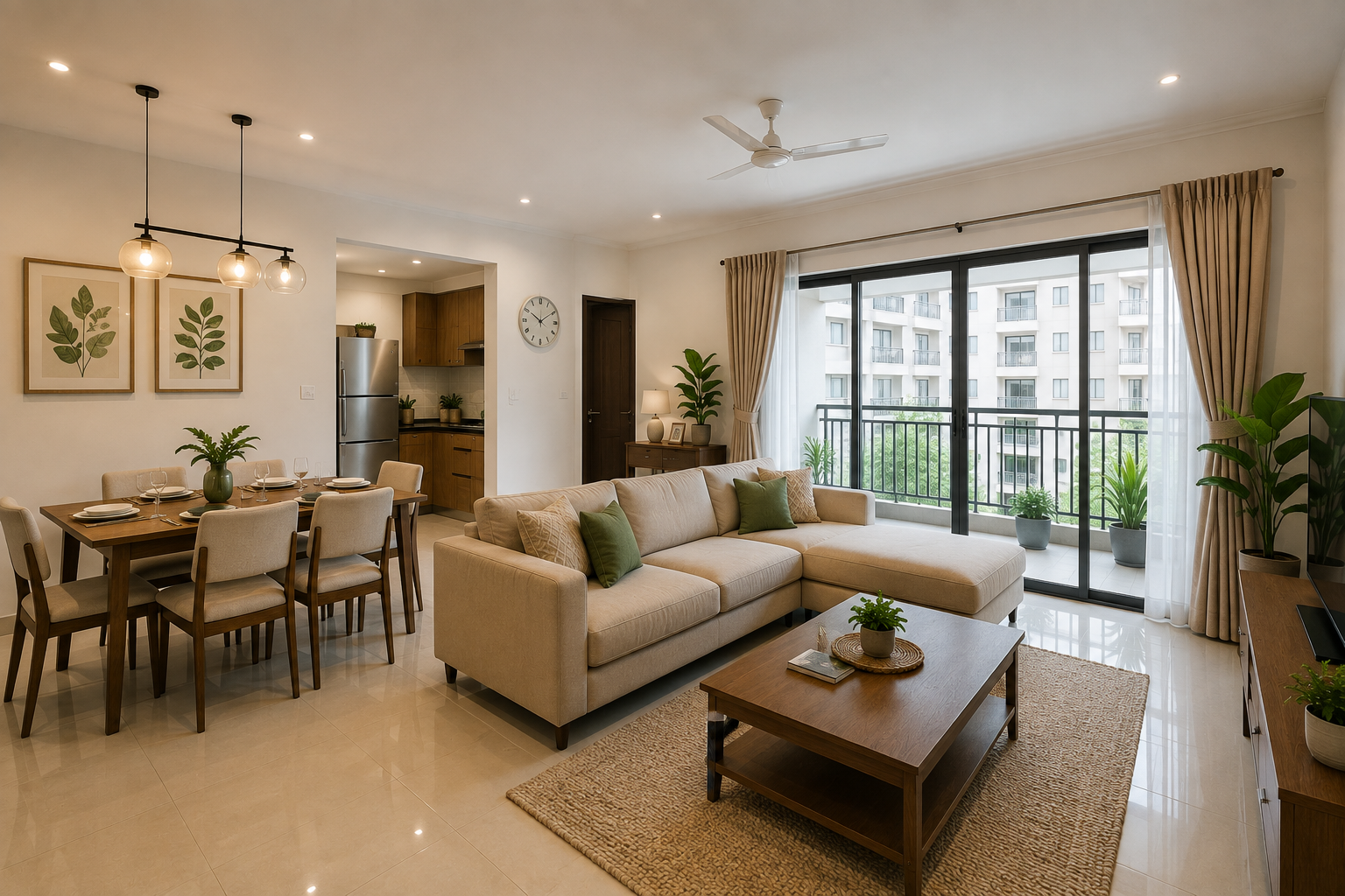 2 BHK Home Cleaning