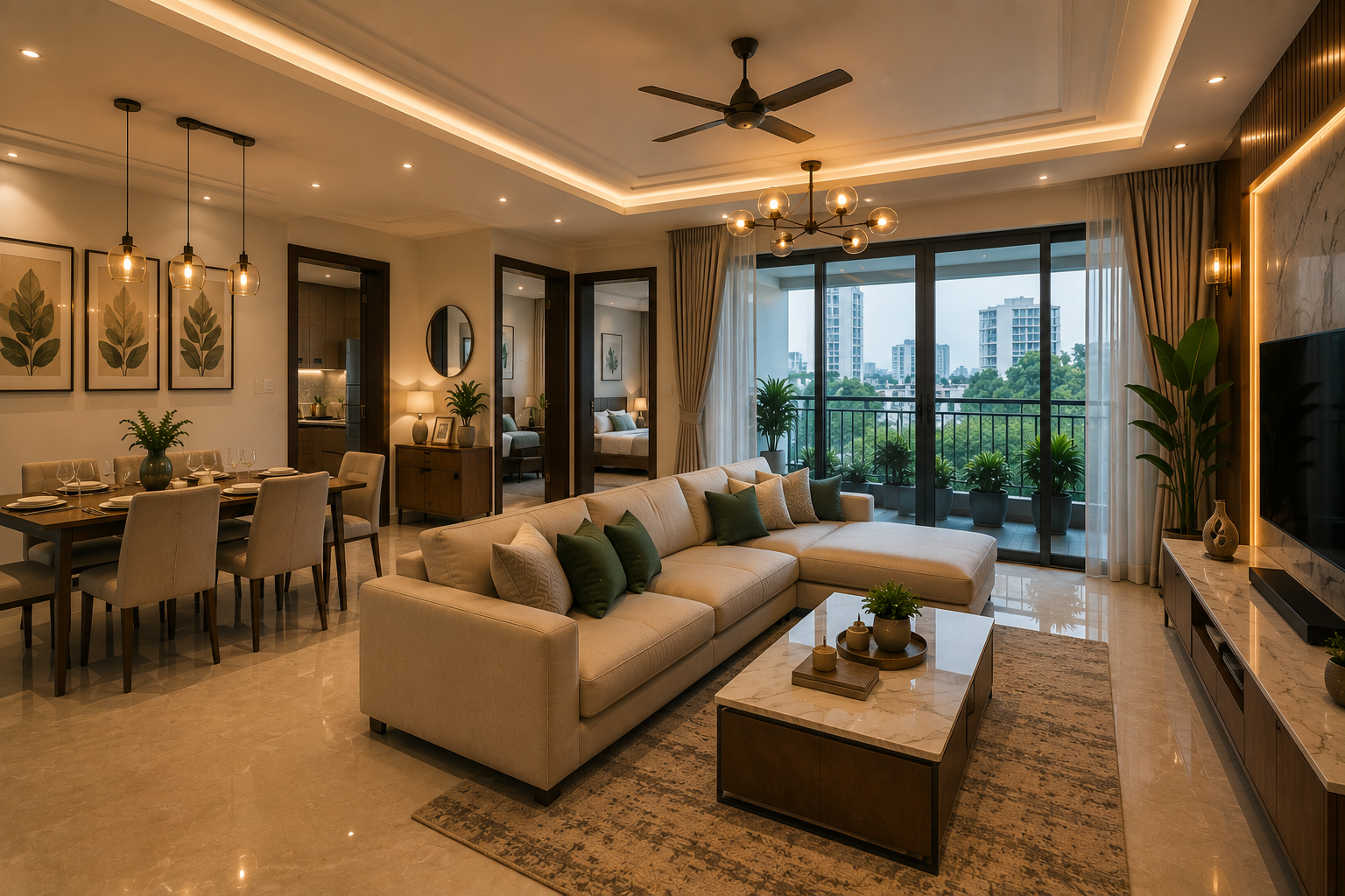 3 BHK Home Cleaning